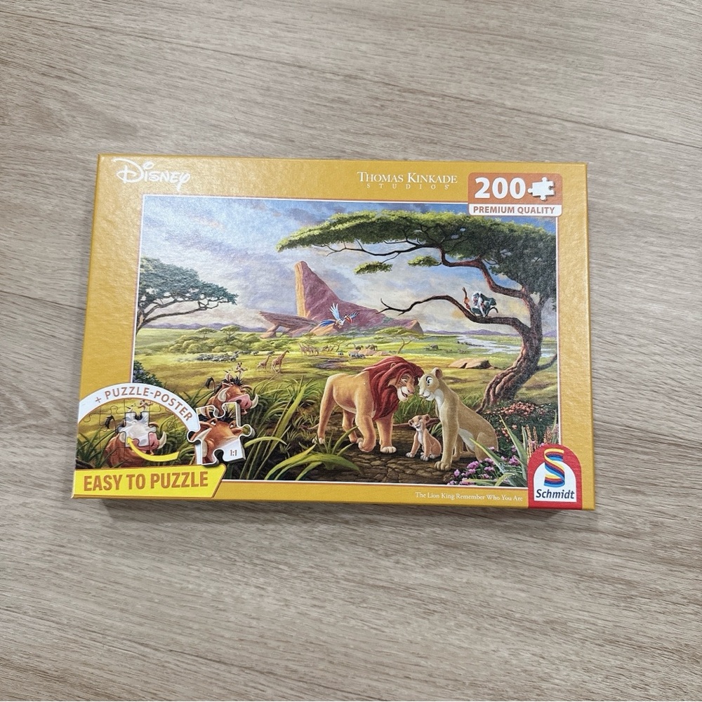 Disney Gold Puzzle Set - Magical Games Collection